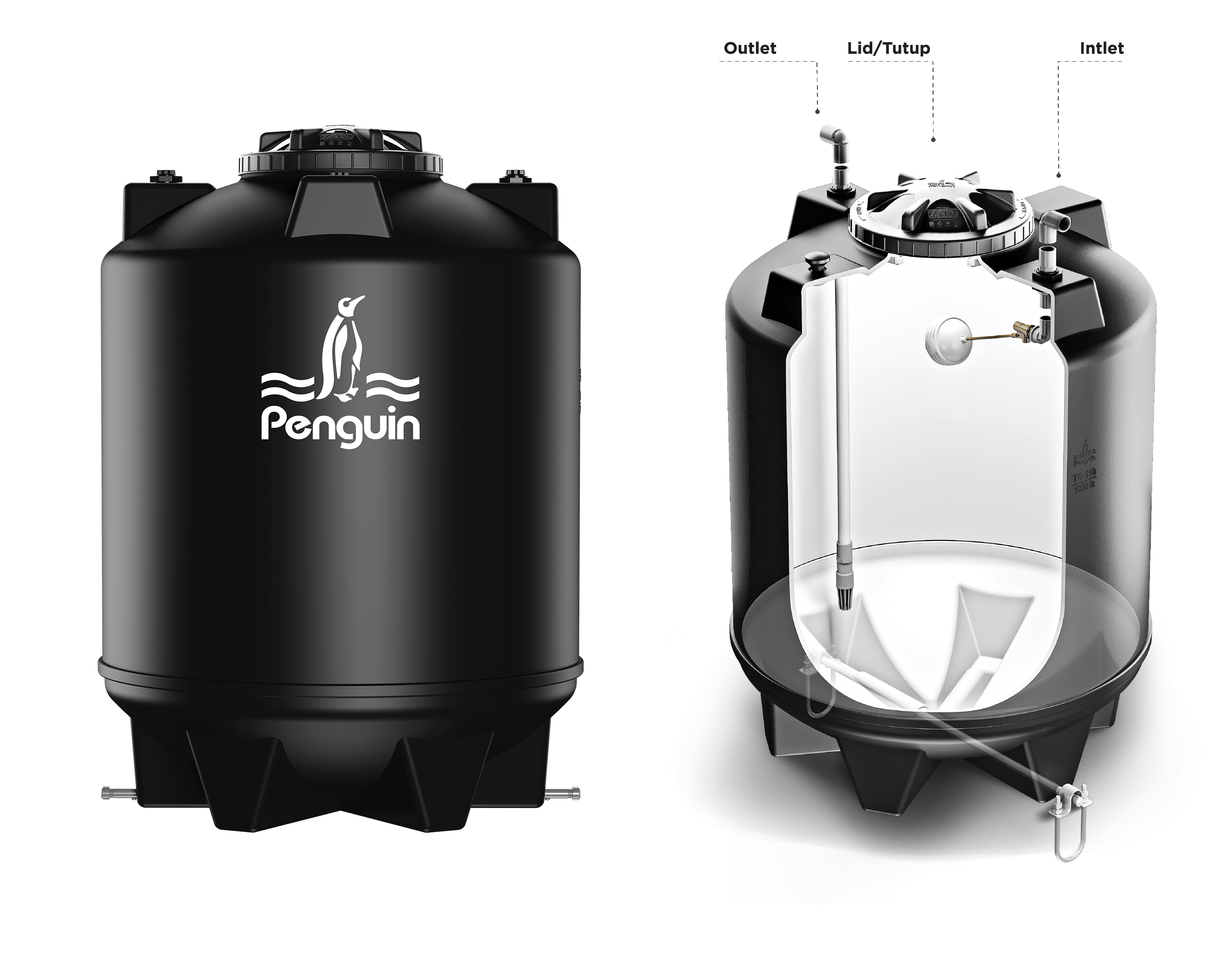tangki pendam Penguin